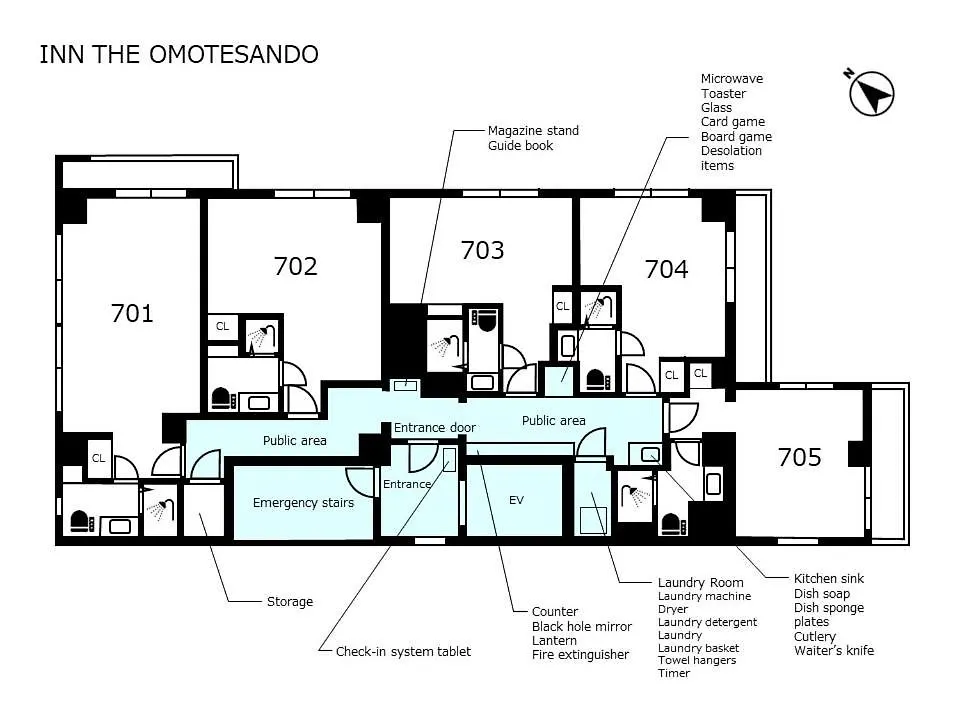 Inn The Omotesando Tokio 0*,